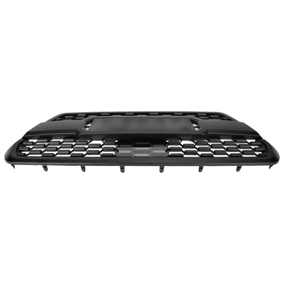 2016-2023 Toyota Tacoma TRD PRO Style Grill Front Bumper Replacement Black Grille Kit W/ LED Light