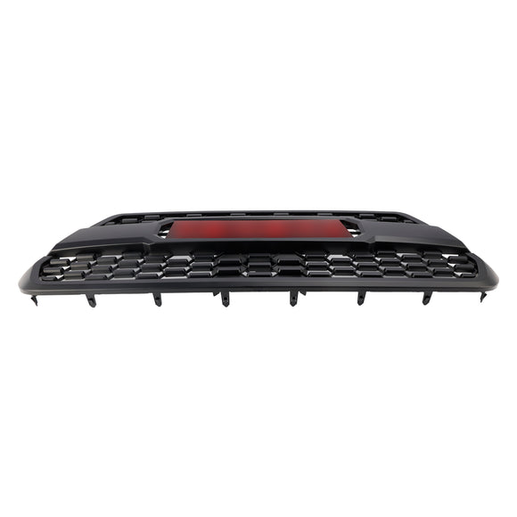 Toyota Tacoma 2016-2023 3rd Gen TRD Pro Grill Matte Black Replacement Front Grill W/ Red Letter