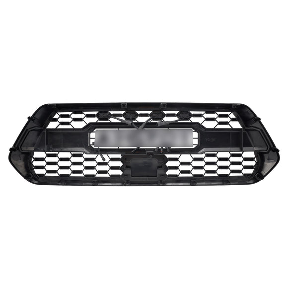 Trd Pro Grill With RGB Color LED Light UP Letter For 2016-2023 Toyota Tacoma Front Bumper Grille W/ LED & Sensor Cover