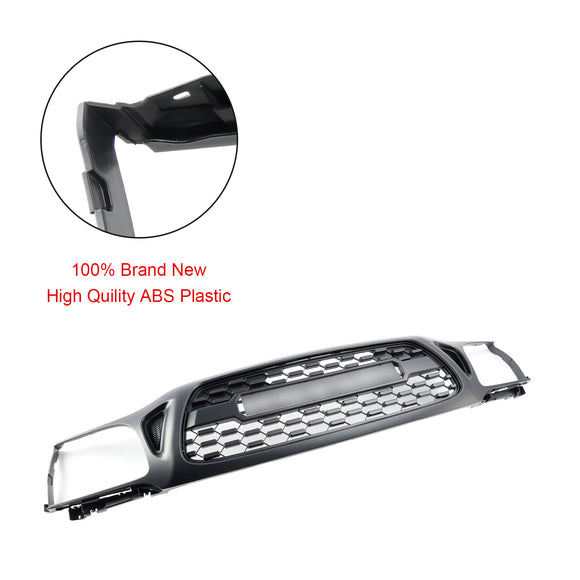 Style TRO PRO | Toyota Tacoma | Calandre noire mate | 2001 2002 2003 2004 | Grille de pare-chocs avant + lumière LED + lettre
