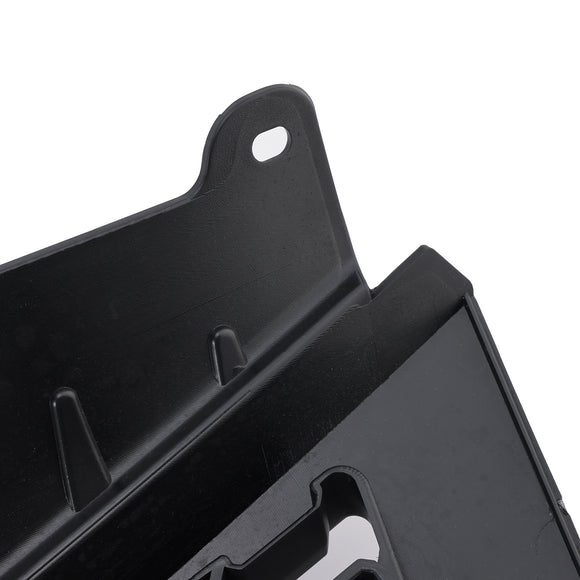 Parrilla delantera Nissan Frontier 2009-2016, repuesto de panal, parachoques superior, parrilla negra con luz LED