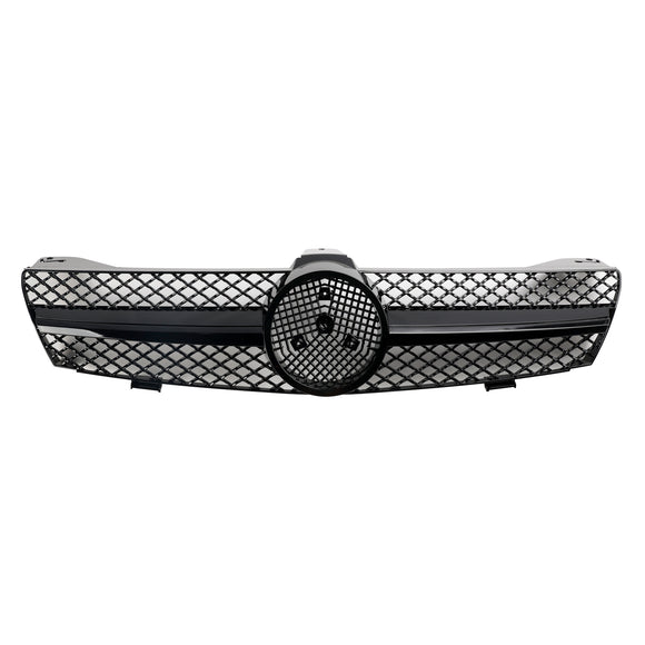 Mercedes Benz CLS-Class W219 C219 2004-2008 CLS280/320/S350/500/550 Front Bumper Grill Black Replacement Grille