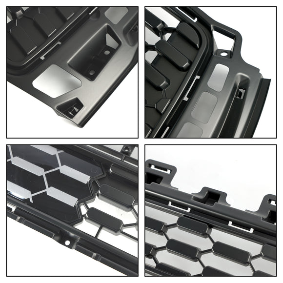 TRD PRO Griglia Per Toyota Tundra 2010-2013 Paraurti Anteriore Sostituzione A Nido D'ape Griglia Nera W/Lettera