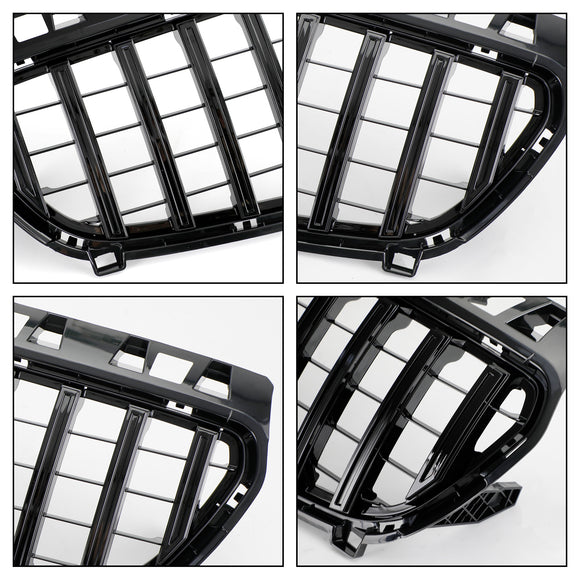 2012-2015 Mercedes-Benz A-CLASS W176 A180/200/A45 Front Bumper Grille Gloss Black AMG Style Grill