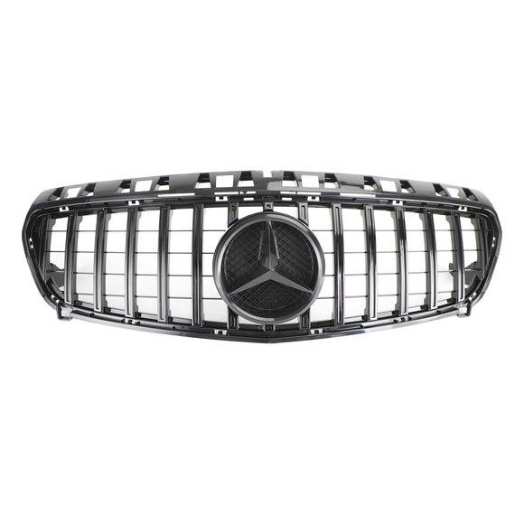 2012-2015 Mercedes-Benz A-CLASS W176 A180/200/A45 Front Bumper Grille Gloss Black AMG Style Grill