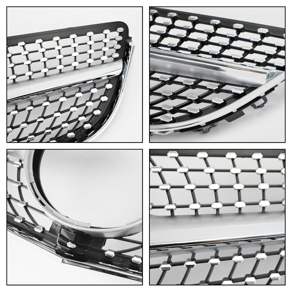 Diamond Style | Mercedes Benz E-Class | W207/C207 Coupe | 2014-2017 | Front Grill Chrome Grille With Star Emblem