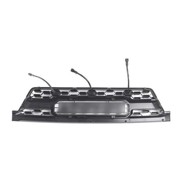 Griglia stile TRD PRO per Toyota 4Runner 2002-2005, paraurti anteriore nero con LED & Lettera