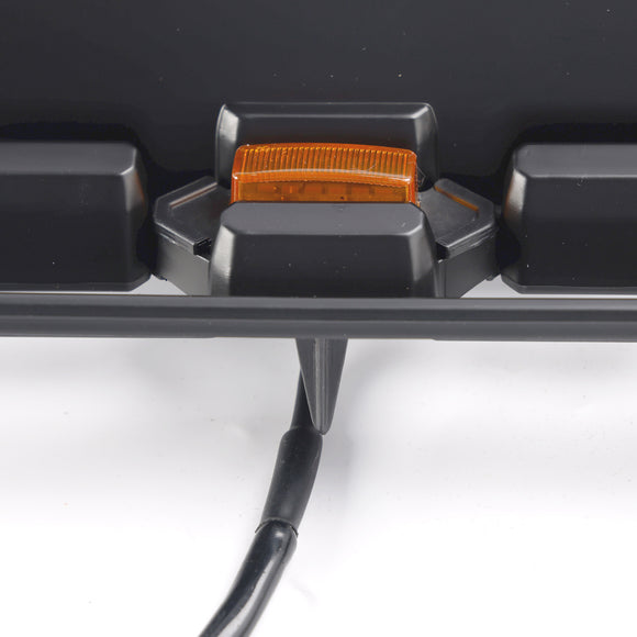 Griglia stile TRD PRO per Toyota 4Runner 2002-2005, paraurti anteriore nero con LED & Lettera