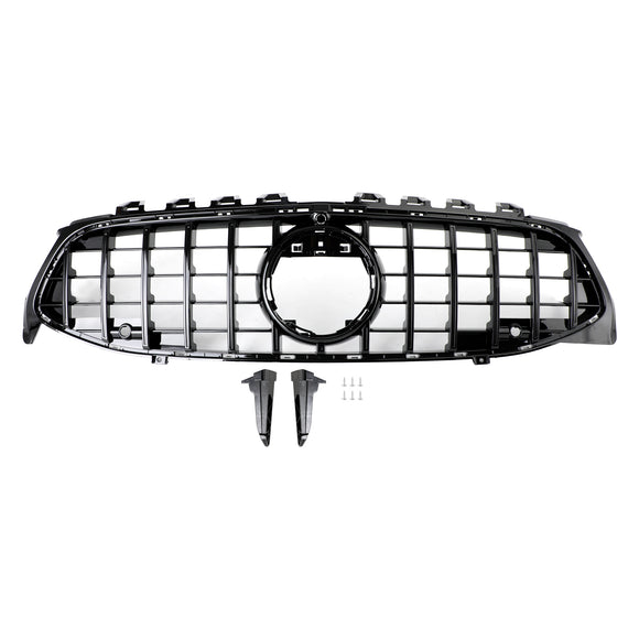 2019-2023 Mercedes Benz CLA-Klasse W118 C118 CLA180/200/220/250 Frontstoßstangengrill, schwarz glänzend, Grill im GTR-Stil