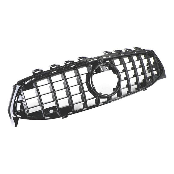 2019-2023 Mercedes Benz CLA-Klasse W118 C118 CLA180/200/220/250 Frontstoßstangengrill, schwarz glänzend, Grill im GTR-Stil