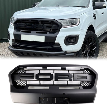 Ford Ranger 2019 2020 2021 2022 2023 Wildtrak Black Grille Raptor Style Frontstoßstange Ersatzgitter