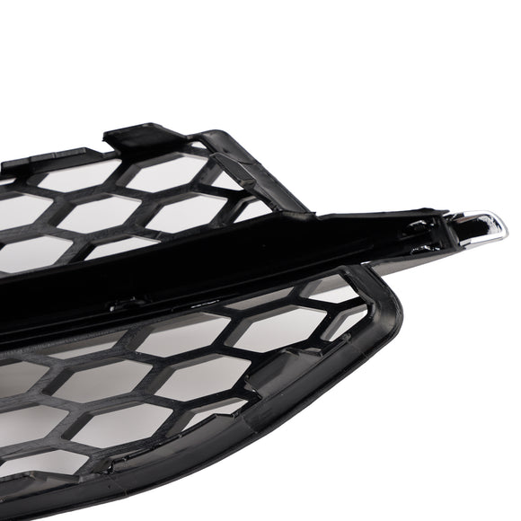 Audi A3 S-Line 8V 2013-2016 Honeycomb Fog Light Grill Front Bumper Lower Cover Black Grille 8V3807681G 8V3807682G