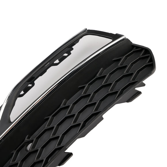 Audi A3 S-Line 8V 2013-2016 Honeycomb Fog Light Grill Front Bumper Lower Cover Black Grille 8V3807681G 8V3807682G