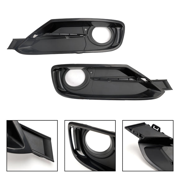BMW 2013-2015 draftHybrid 3 Series 2 cubiertas de rejilla de luz antiniebla para parachoques delantero