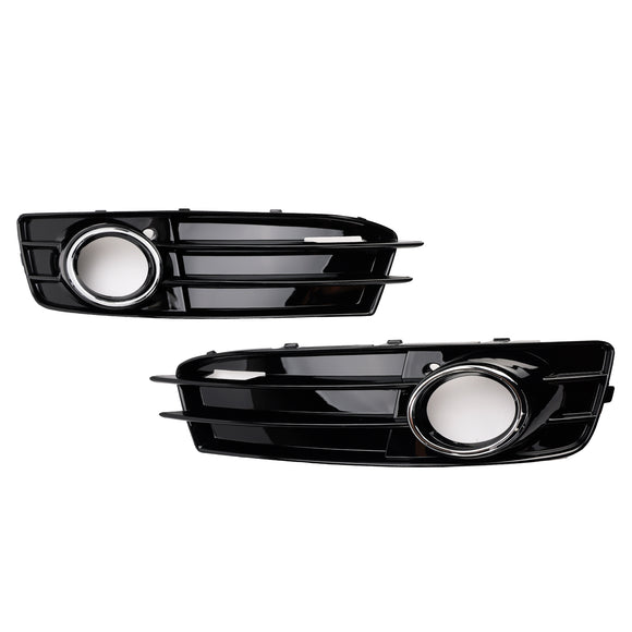 Audi A3 S-Line 8P 2009–2013 Waben-Nebelscheinwerfergitter, vordere Stoßstange, Lowe-Abdeckung, schwarzer Grill, 8P0807682, 8P0807681