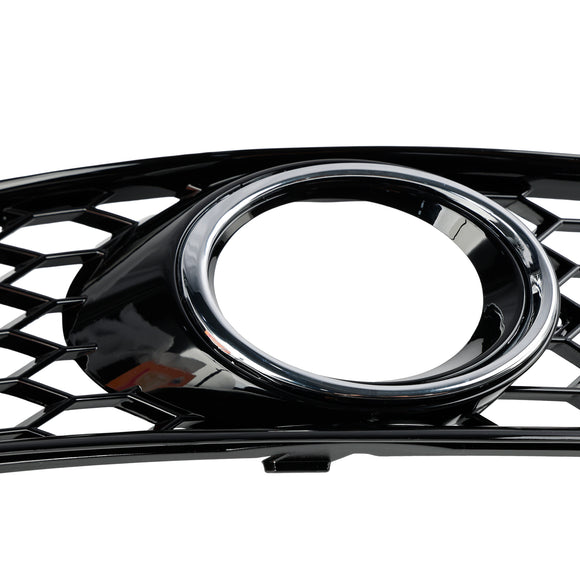 Audi A3 8P 2009-2013 Standard Version Honeycomb Bumper Front Fog Light Grille Grill Cover 8P0807682DE 8P0807681E