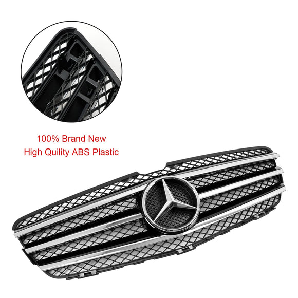 Mercedes-Benz 2010-2013 R-Klasse W251 R300/350/500/320CDI Frontstoßstangengrill Chrom Schwarz Ersatzgrill