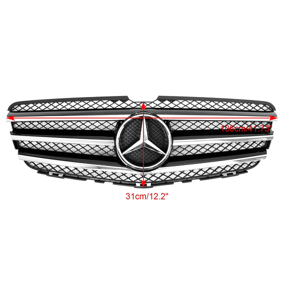 Mercedes-Benz 2010-2013 R-Klasse W251 R300/350/500/320CDI Frontstoßstangengrill Chrom Schwarz Ersatzgrill