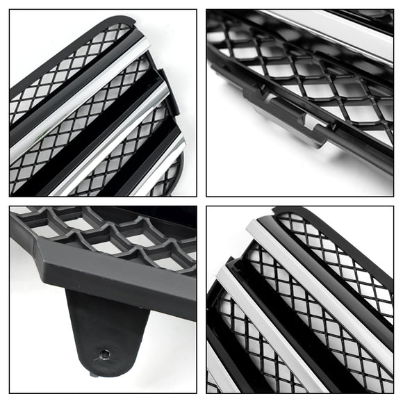 Mercedes-Benz 2010-2013 R-Klasse W251 R300/350/500/320CDI Frontstoßstangengrill Chrom Schwarz Ersatzgrill