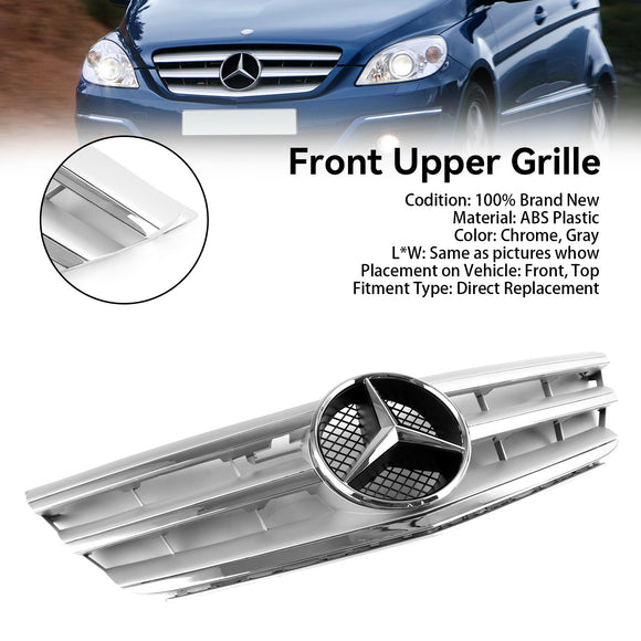 Mercedes-Benz 2009-2011 B-Klasse W245 B170/180/200 Frontstoßstangengrill Chrom Schwarz Ersatzgrill