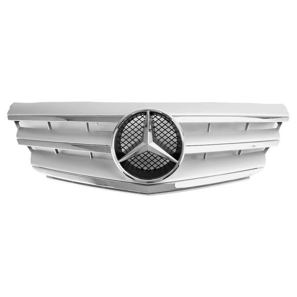 Mercedes-Benz 2009-2011 B-Klasse W245 B170/180/200 Frontstoßstangengrill Chrom Schwarz Ersatzgrill