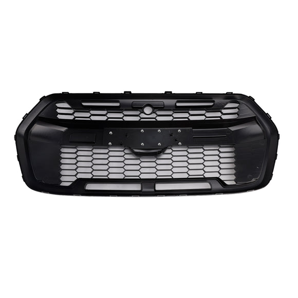 Calandre noire brillante Raptor pour Ford Transit MK8 2019 – 2025, grille de pare-chocs avant