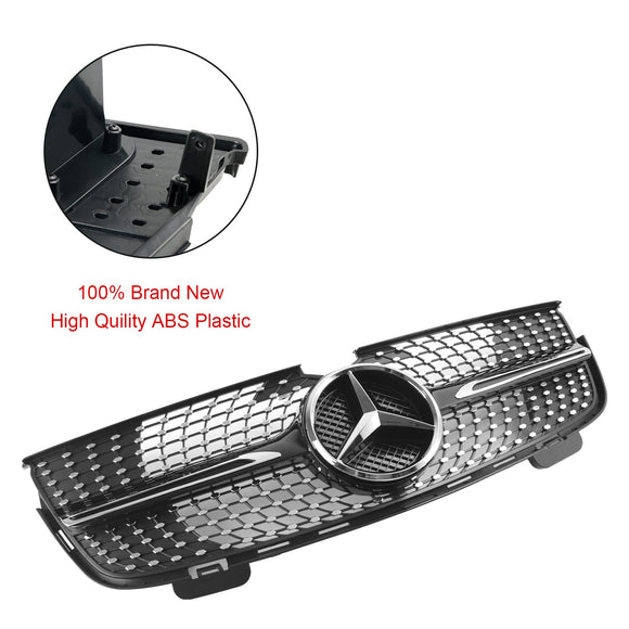 Mercedes Benz 2007-2009 GL-Klasse X164 GL320 GL450 GL350 Chrome Diamonds Grill Frontstoßstangengrill