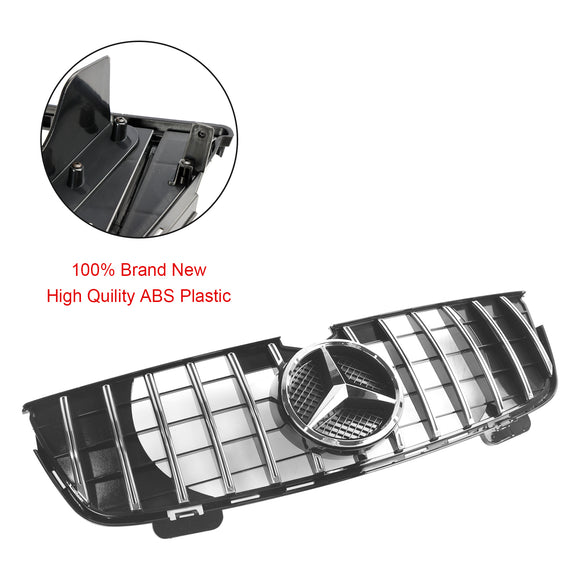 Mercedes Benz 2007-2009 GL-Klasse X164 GL320 GL450 GL350 Chrome Diamonds Grill Frontstoßstangengrill