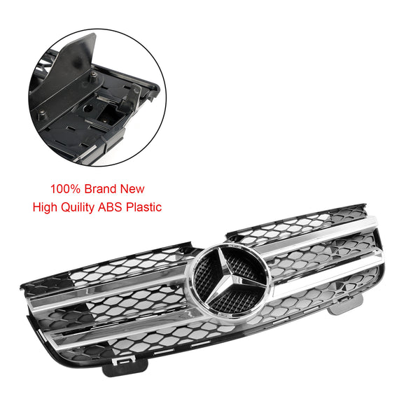 Mercedes Benz 2007-2009 GL-Klasse X164 GL320 GL450 GL350 Chrome Diamonds Grill Frontstoßstangengrill