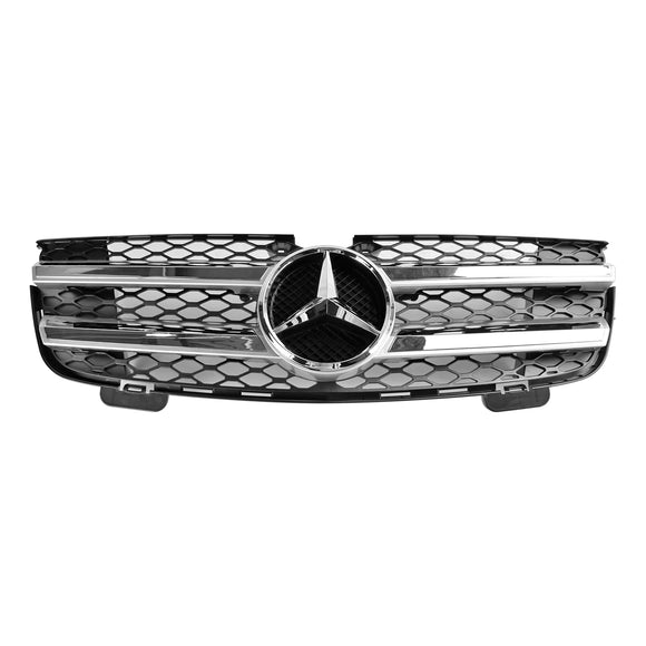 Mercedes Benz Classe GL 2007-2009 X164 Griglia anteriore aspirazione aria radiatore paraurti griglia cromata