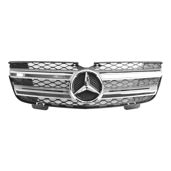 Mercedes Benz 2007-2009 GL-Klasse X164 GL320 GL450 GL350 Chrome Diamonds Grill Frontstoßstangengrill
