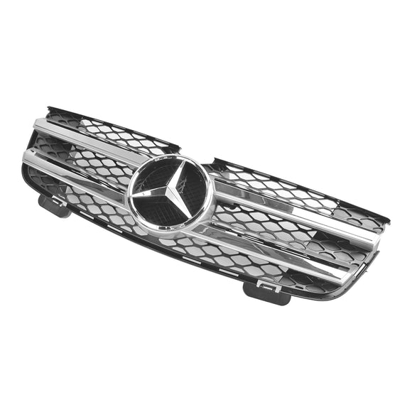 Griglia cromata sostitutiva per paraurti anteriore Mercedes Benz Classe GL X164 2007-2009