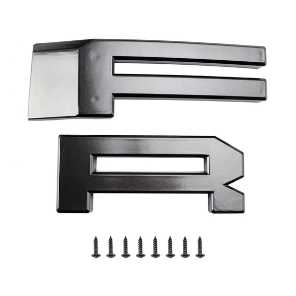 Parrilla de parachoques delantero estilo Raptor para Ford F150 2015-2017 con rejilla gris de repuesto LED