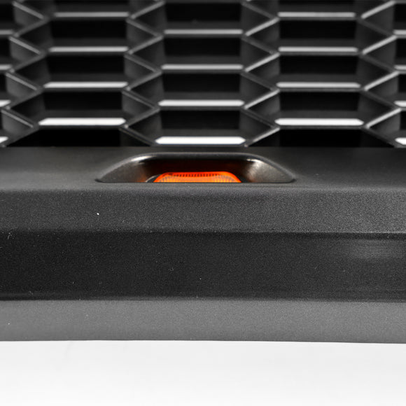 Raptor Style Grille For Ford F150 2004-2008 Front Bumper Black / Gray Grille W/LED & Letter