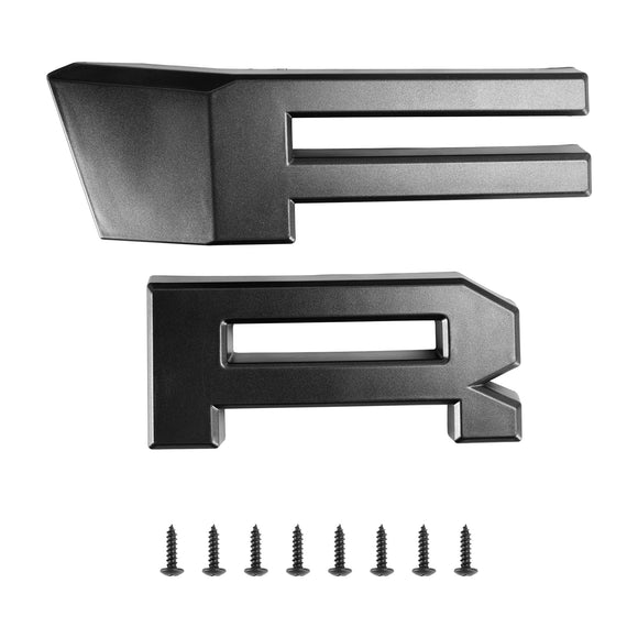Raptor Style Grille For Ford F150 2004-2008 Front Bumper Black / Gray Grille W/LED & Letter