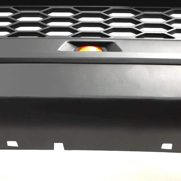 2005–2007 Ford F250 F350 Super Duty Frontstoßstange mit LED-Raptor-Grill, schwarzer Ersatzgrill