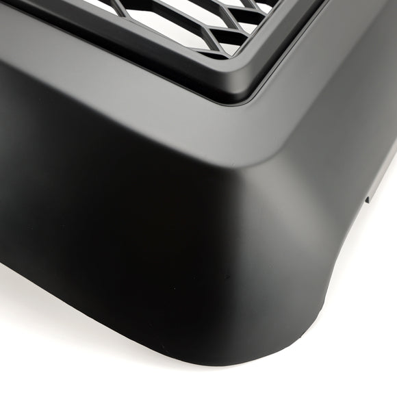 2008–2010 Ford F250 F350 F450 Super Duty Frontstoßstange mit LED-Leuchten Raptor Grill Ersatz schwarzer Kühlergrill