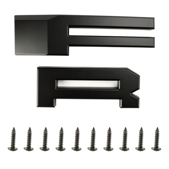 2008–2010 Ford F250 F350 F450 Super Duty Frontstoßstange mit LED-Leuchten Raptor Grill Ersatz schwarzer Kühlergrill