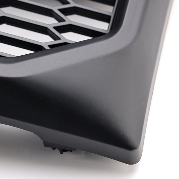 Raptor Style Grille For Ford F150 2009-2014 Matte Black Front Bumper Replacement Grill W/ LED & Letter