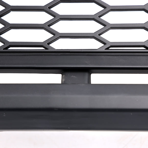 Raptor Style Grille For Ford F150 2009-2014 Matte Black Front Bumper Replacement Grill W/ LED & Letter