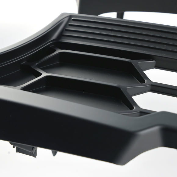 Ford Bronco 2021-2023 con parrilla negra mate de repuesto para parrilla de parachoques delantero con luz LED