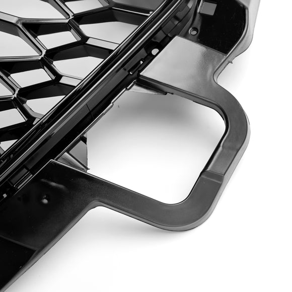 Audi A4 B9.5 A4 S-Line S4 2020–2023 RS4 Style Frontstoßstangengrill Ersatz Schwarzer Kühlergrill