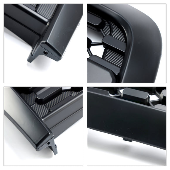 2003–2006 Toyota Tundra TRD PRO Style Ersatz-Frontstoßstangengrill, mattschwarzer Kühlergrill mit LED-Licht