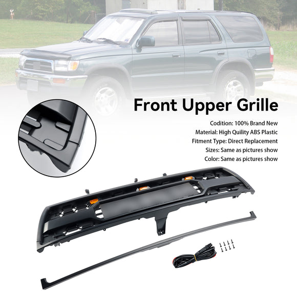 1996–2002 Toyota 4Runner TRD PRO Style Frontstoßstangengrill, mattschwarzer Kühlergrill mit LED-Licht