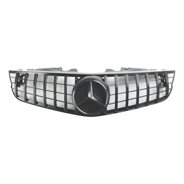 2009-2012 Mercedes Benz Classe SL R230 SL500 SL550 SL63 SL65 Griglia superiore del paraurti anteriore Griglia stile AMG - 0