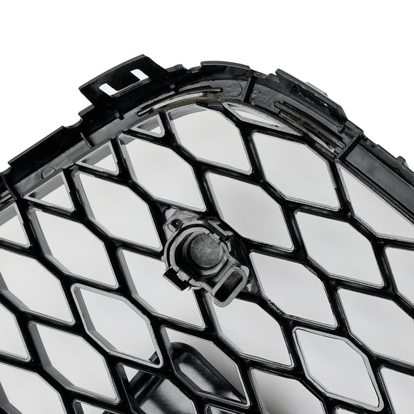 2005-2015 Audi Q7 SQ7 4L Grille d'aération de radiateur de pare-chocs avant Grille noire brillante