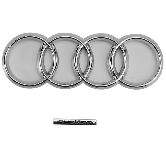 2005-2015 Audi Q7 /Q7 S Line /SQ7 a nido d'ape/stecca stile griglia di aspirazione aria radiatore griglia paraurti anteriore con anello emblema