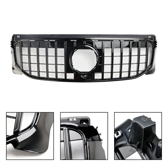 Mercedes Benz Classe GLB X247 GLB180/200/220/250 2020-2023 Griglia paraurti anteriore Griglia stile AMG nera/diamantata