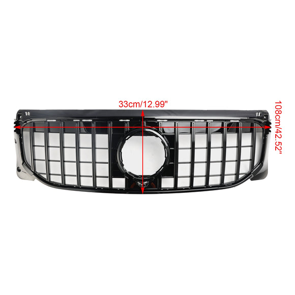 Mercedes Benz Classe GLB X247 GLB180/200/220/250 2020-2023 Griglia paraurti anteriore Griglia stile AMG nera/diamantata