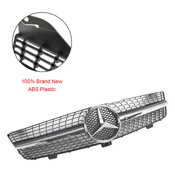Mercedes Benz Classe CLS W219 Griglia paraurti anteriore C219 CLS350/500/550/CLS63 2008-2010 Griglia a diamante